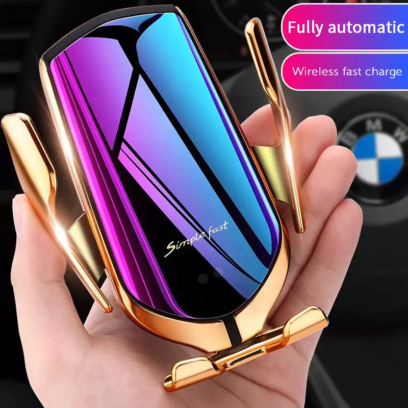 10W Automatic Induction Car Wireless Charger