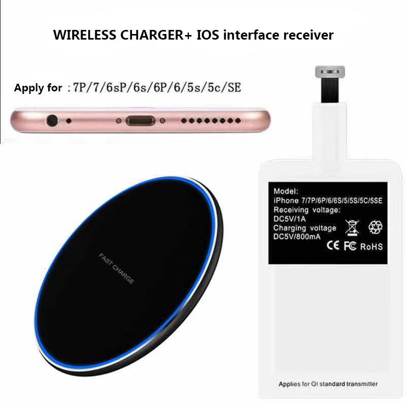 GY68 5W Wireless Charger Pad