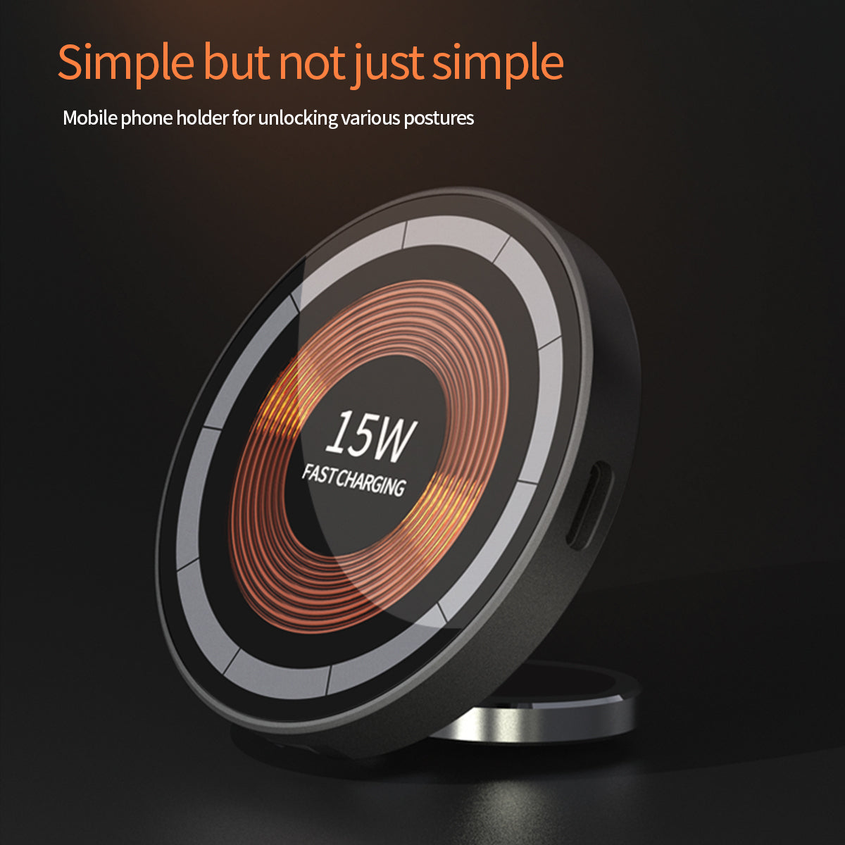 15W Magnetic Wireless Charger Stander